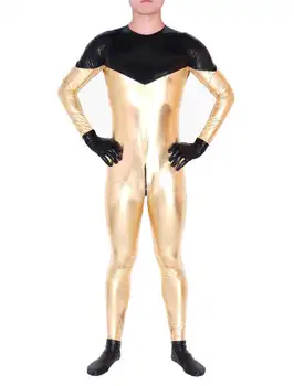 Zentai Costum Femei Barbati Sex Bodysuit Deschide Croth Cip Pentru Posibile Aplicații Militare De Cosplay, Costume Sexy Cu Fermoar Plugsuit Costume Fullbody Catsuit Colanti